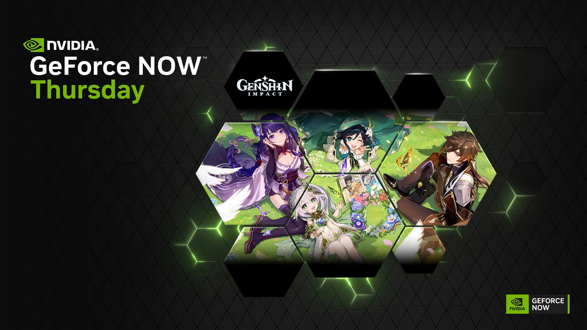 GeForce Now. Dziewięć nowych gier i nagrody dla graczy Genshina
