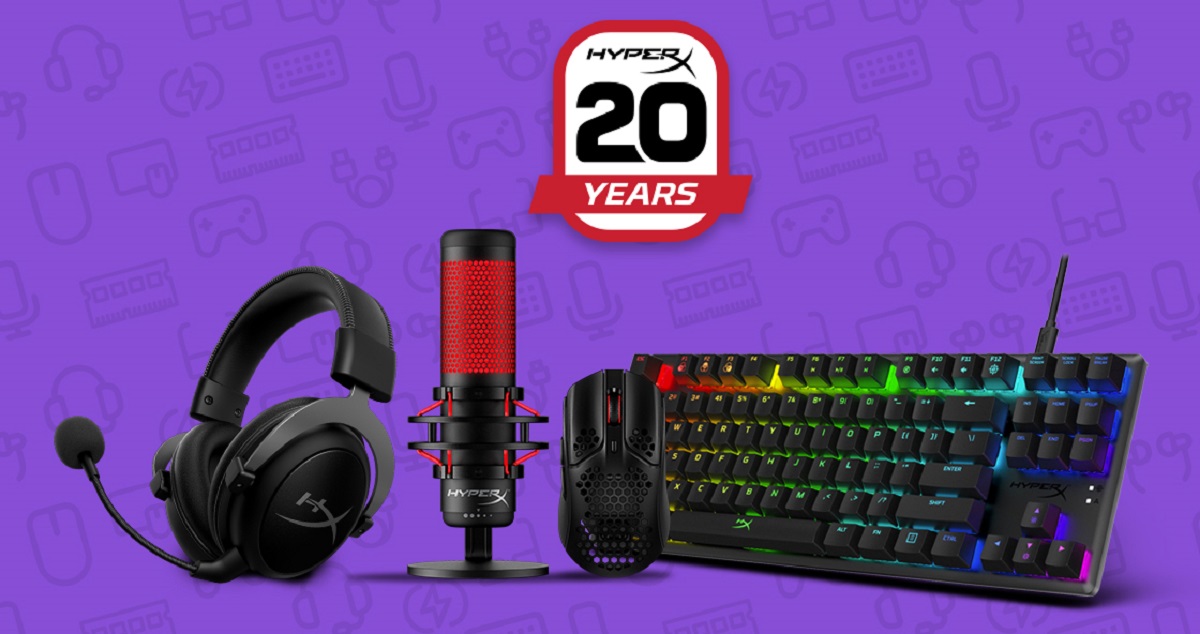 HyperX ma już 20 lat. Firma szykuje duże promocje dla graczy