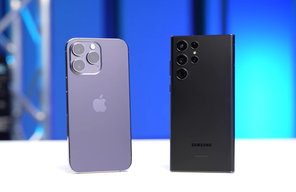 iPhone 14 Pro Max vs Galaxy S22 Ultra – pojedynek na upadki