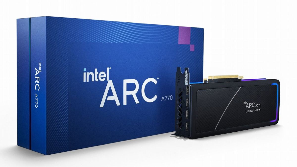 Intel zdradza cenę i datę premiery karty graficznej Arc A770