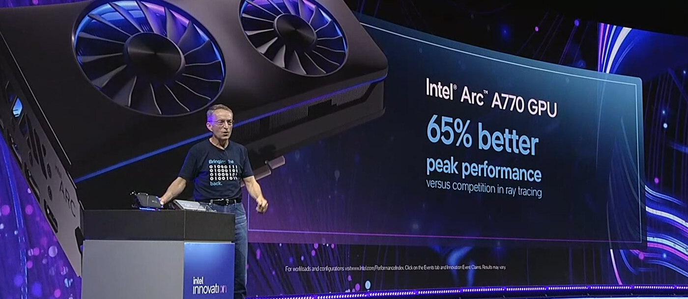 Intel zdradza cenę i datę premiery karty graficznej Arc A770