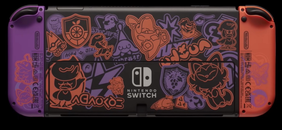 Nintendo Switch Pokemon Scarlet and Violet Edition
