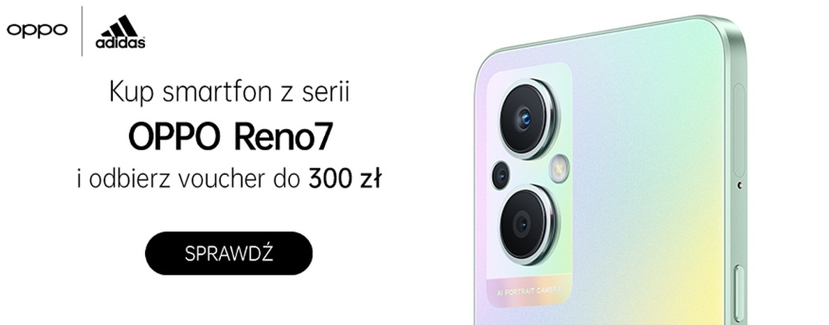 Kup smartfon Oppo i zgarnij voucher na produkty Adidasa