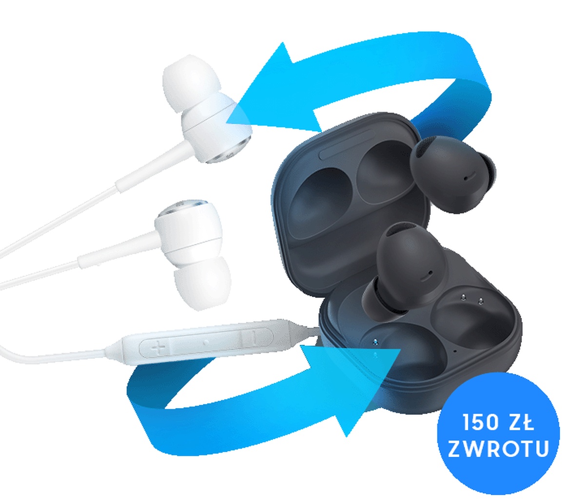 Kup zegarek Samsunga z serii Galaxy Watch5 i odzyskaj 200 zł. Jest też promocja na słuchawki