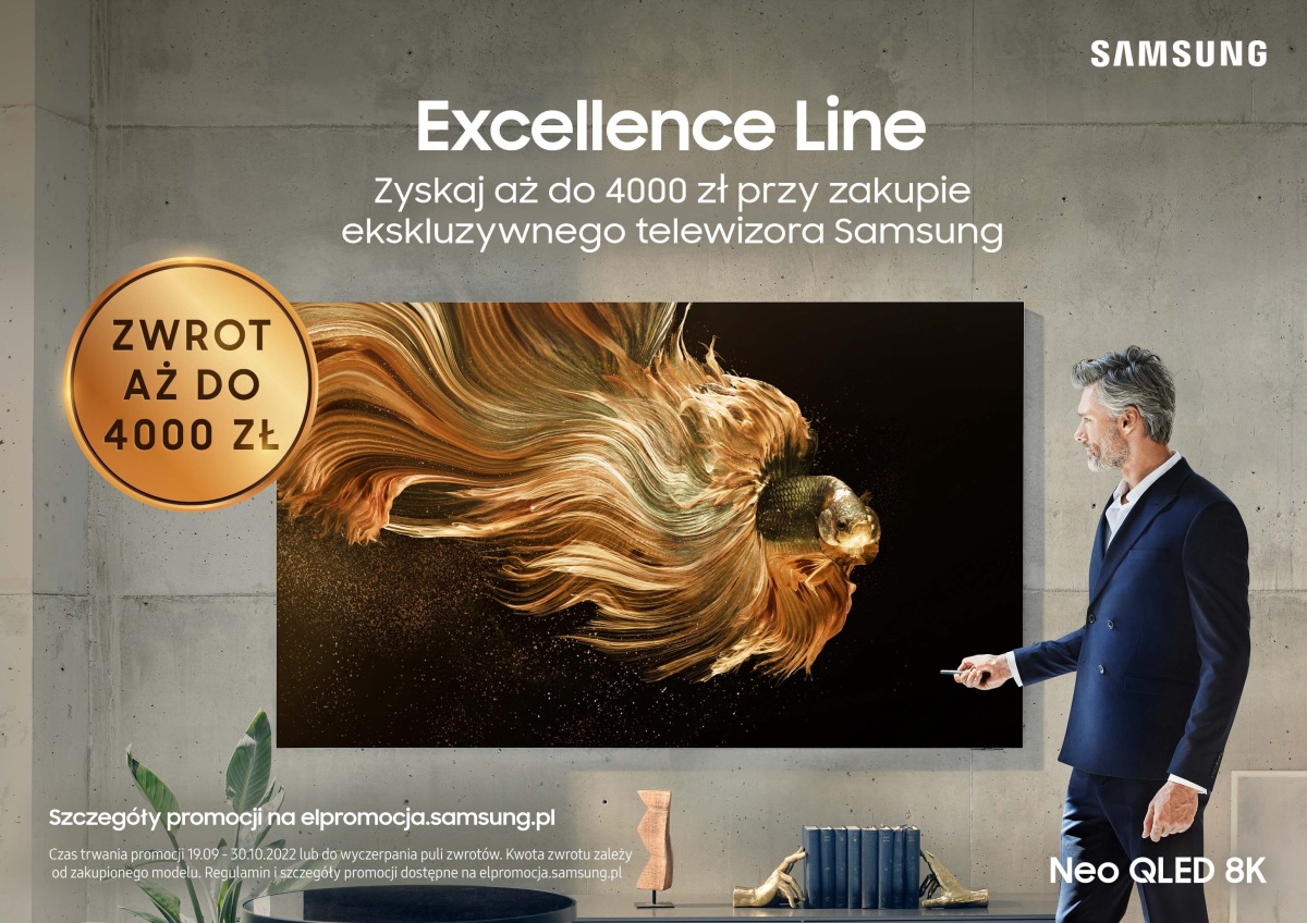 Kup telewizor Neo QLED 8K, a Samsung odda Ci nawet 4000 zł