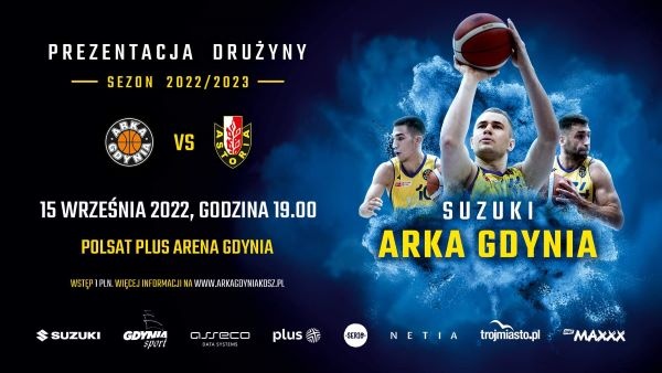 Netia została nowym sponsorem koszykarzy z Arki Gdynia