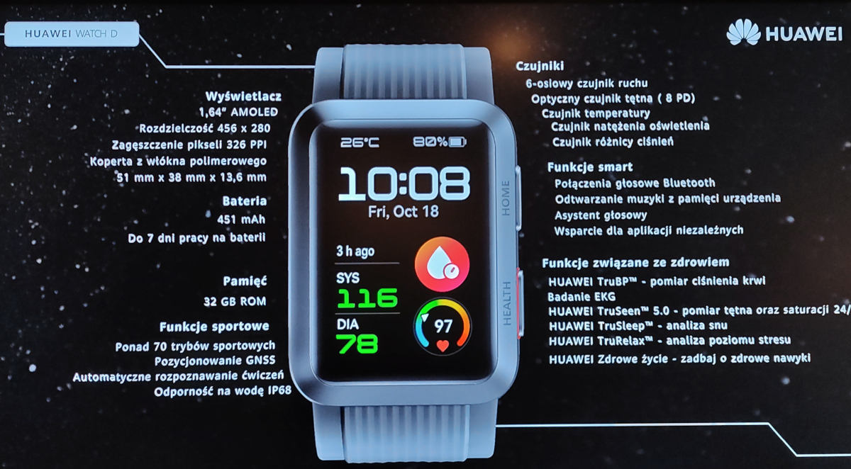 Huawei Watch D i Watch GT 3 SE już wkrótce w Polsce. Ceny będą kusić