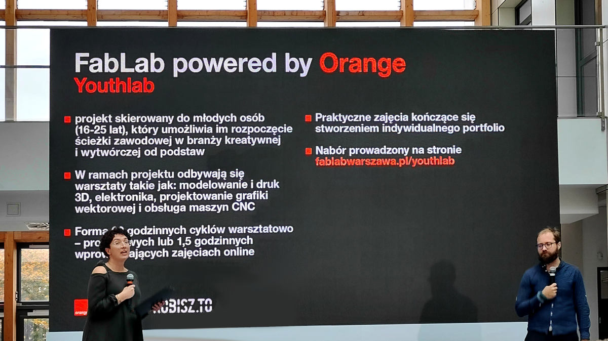 Startuje Orange Digital Center: darmowe kursy programowania, druku 3D i nowoczesnego rzemiosła
