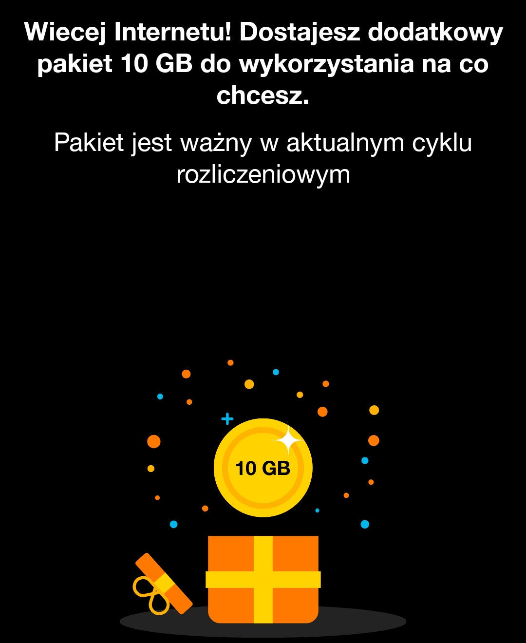 Orange – w tym tygodniu czeka ładna paczka gigabajtów