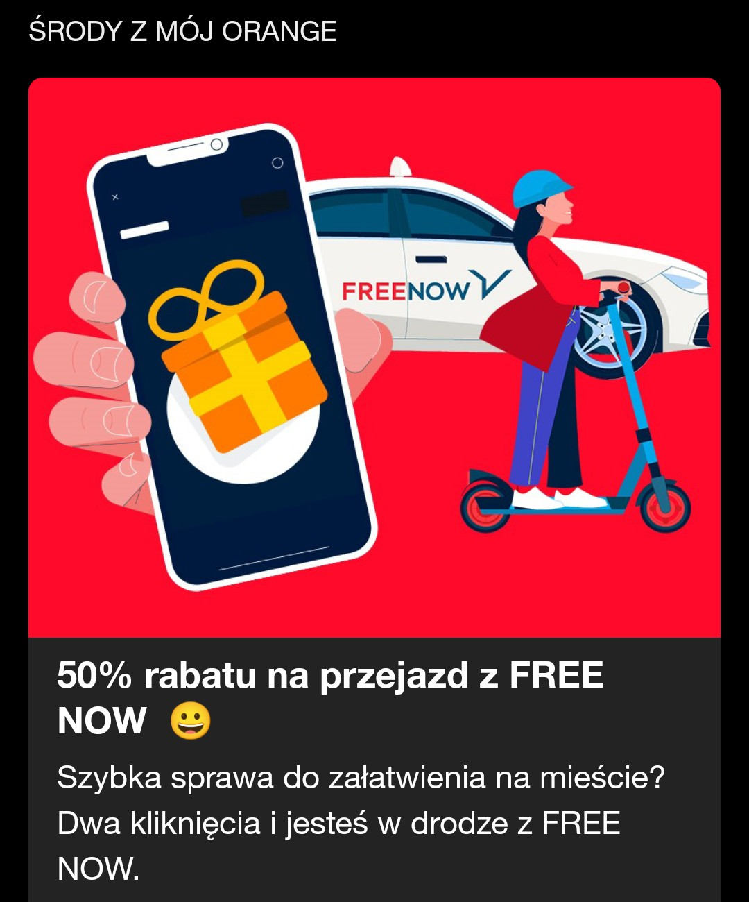 Orange z nowym prezentem. Tego w aplikacji jeszcze nie było