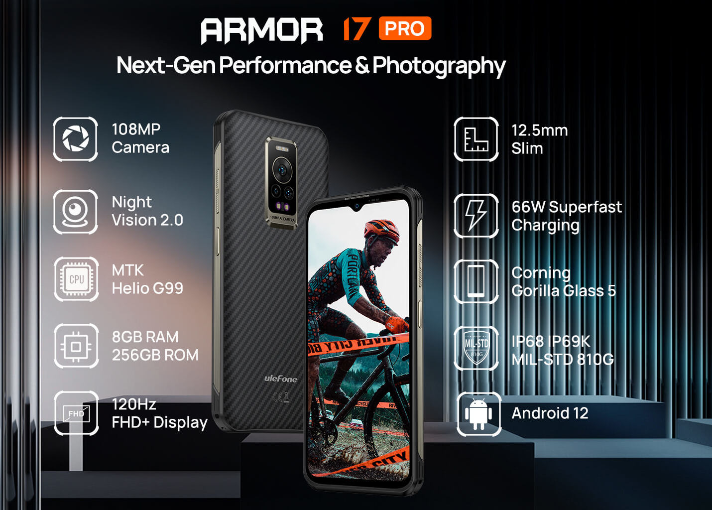 Ulefone zapowiada flagowe pancerniaki Armor 17 Pro i Power Armor 18T
