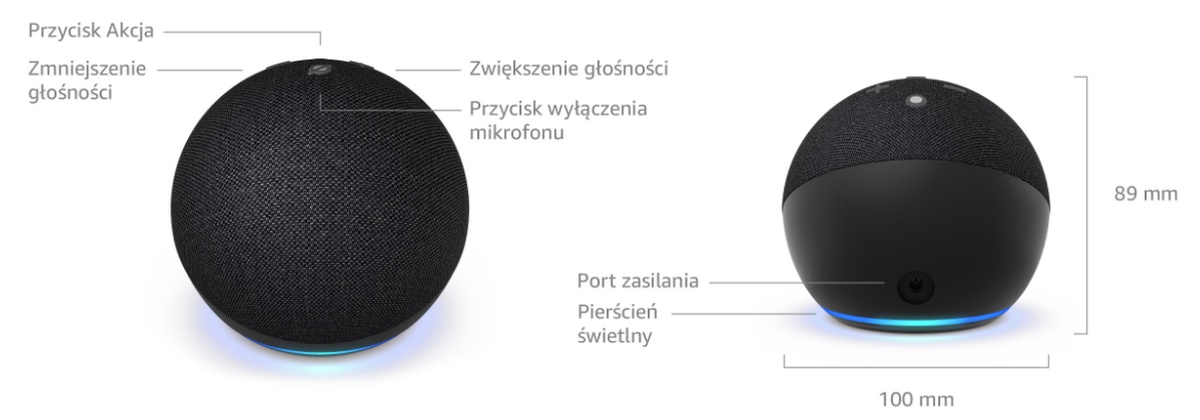 Amazon wprowadza do Polski nową wersję głośnika Echo Dot