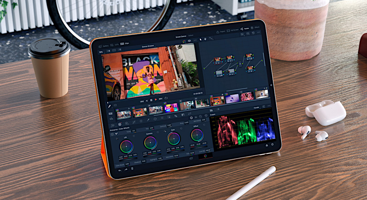 Już nie potrzebujesz komputera. DaVinci Resolve trafia na iPada