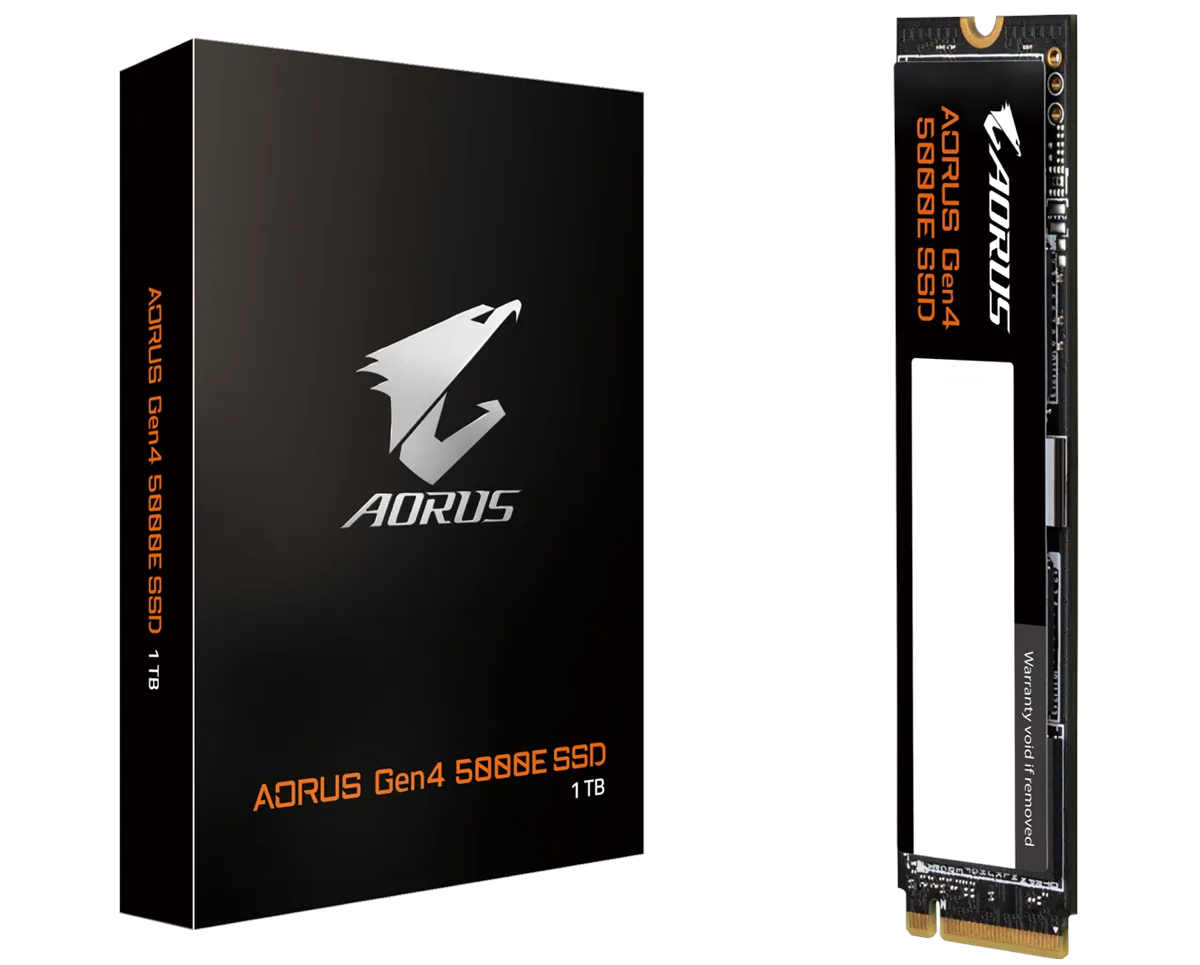 GIGABYTE przedstawia nowe, niedrogie dyski SSD PCIe 4.0
