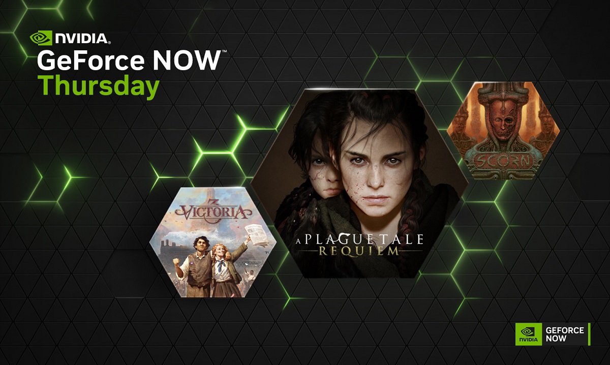 GeForce Now - aż 25 nowych gier w październiku