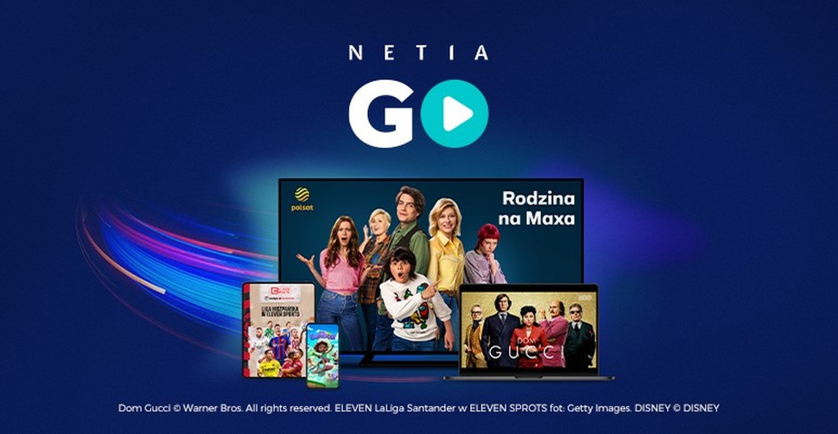 Netia uruchamia nowy serwis VOD. Oto Netia GO