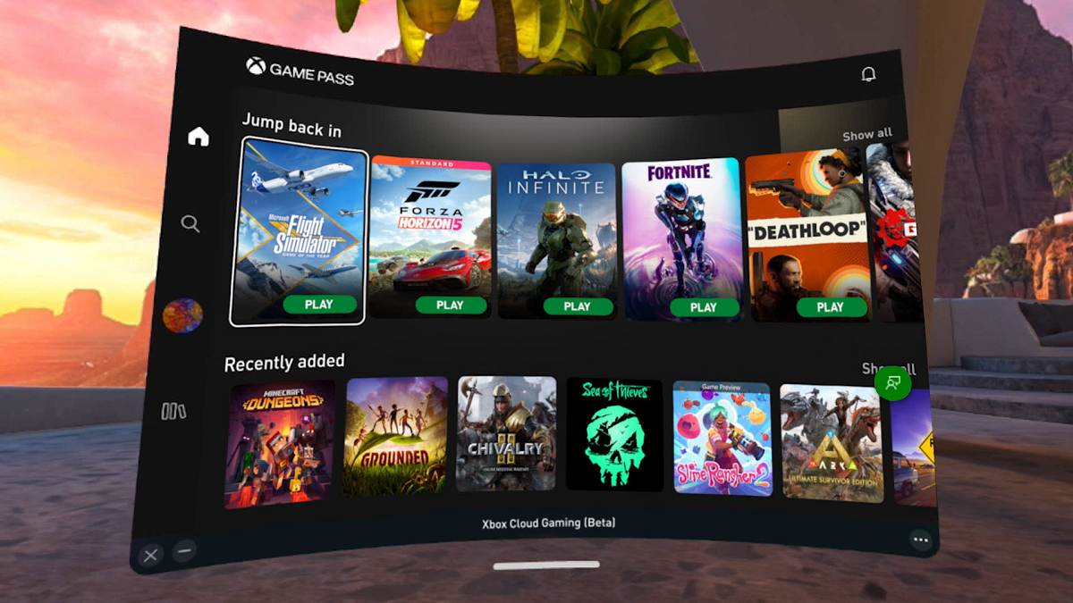 Gry z Xboksa w VR? Cloud Gaming pojawi się w Meta Quest Store