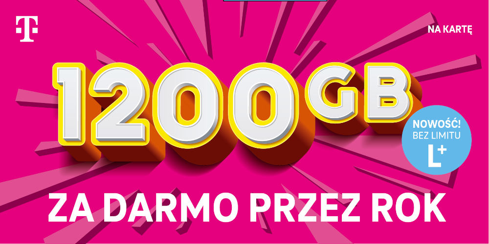 T-Mobile: nowy wariant oferty z darmowym 1200 GB
