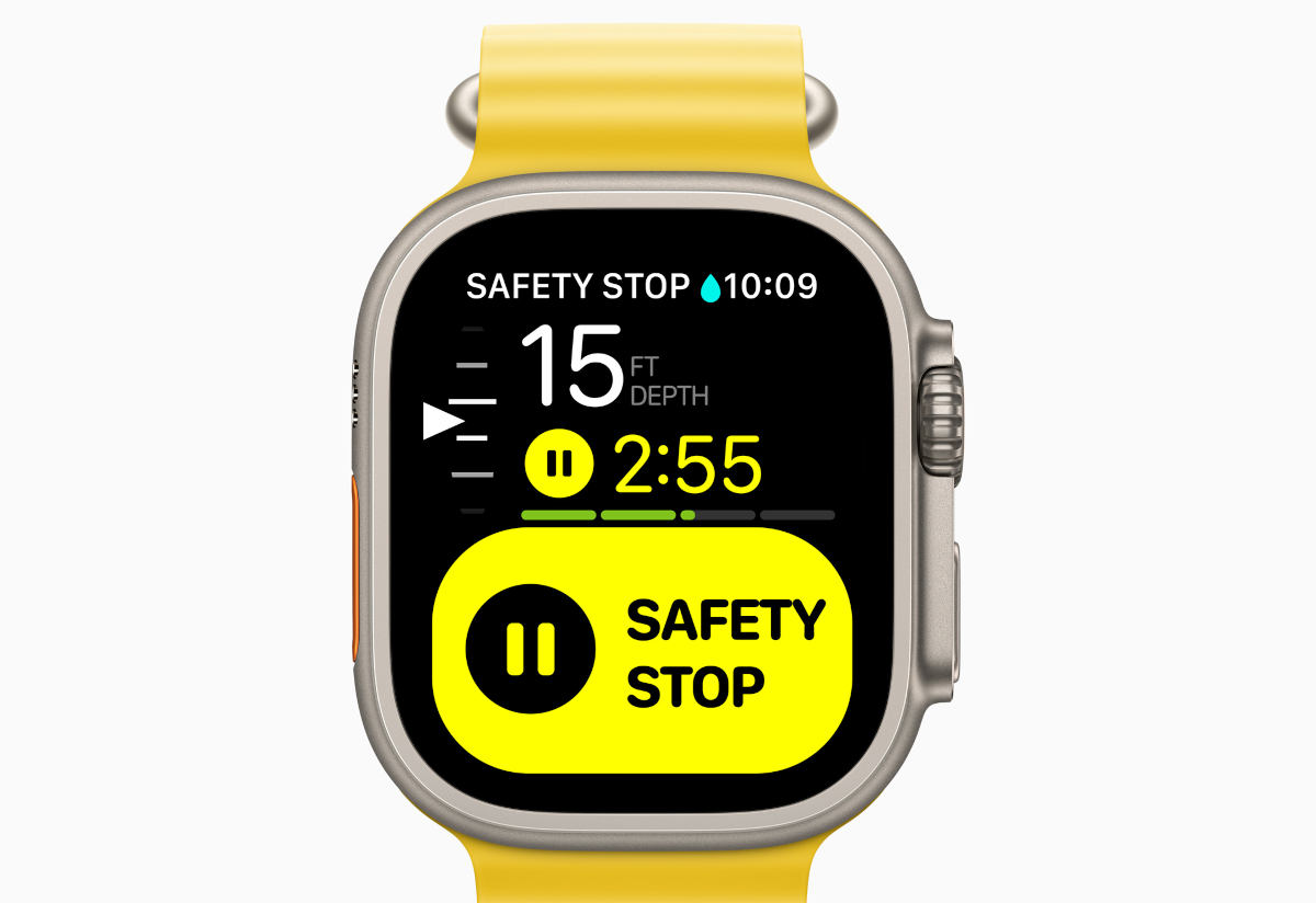 Apple Watch Ultra jako komputer nurkowy. Umożliwia to apka Oceanic+