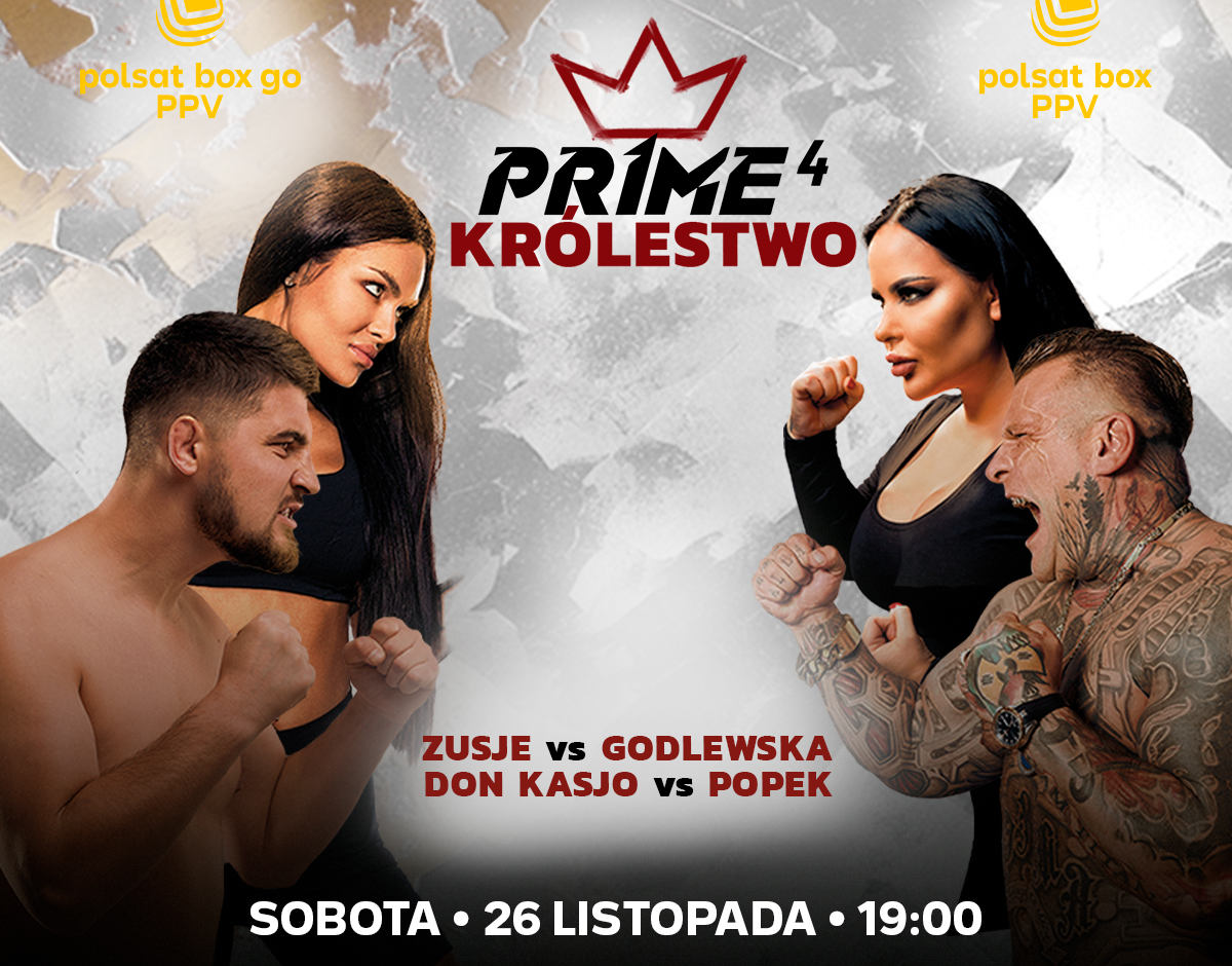 Polsat Box zaprasza na galę Prime Show MMA 4. Będą Popek i Esmeralda