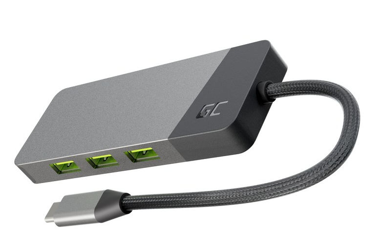 Nowy hub USB-C GC Connect PD 85W 7w1 niesie pomoc laptopom i smartfonom