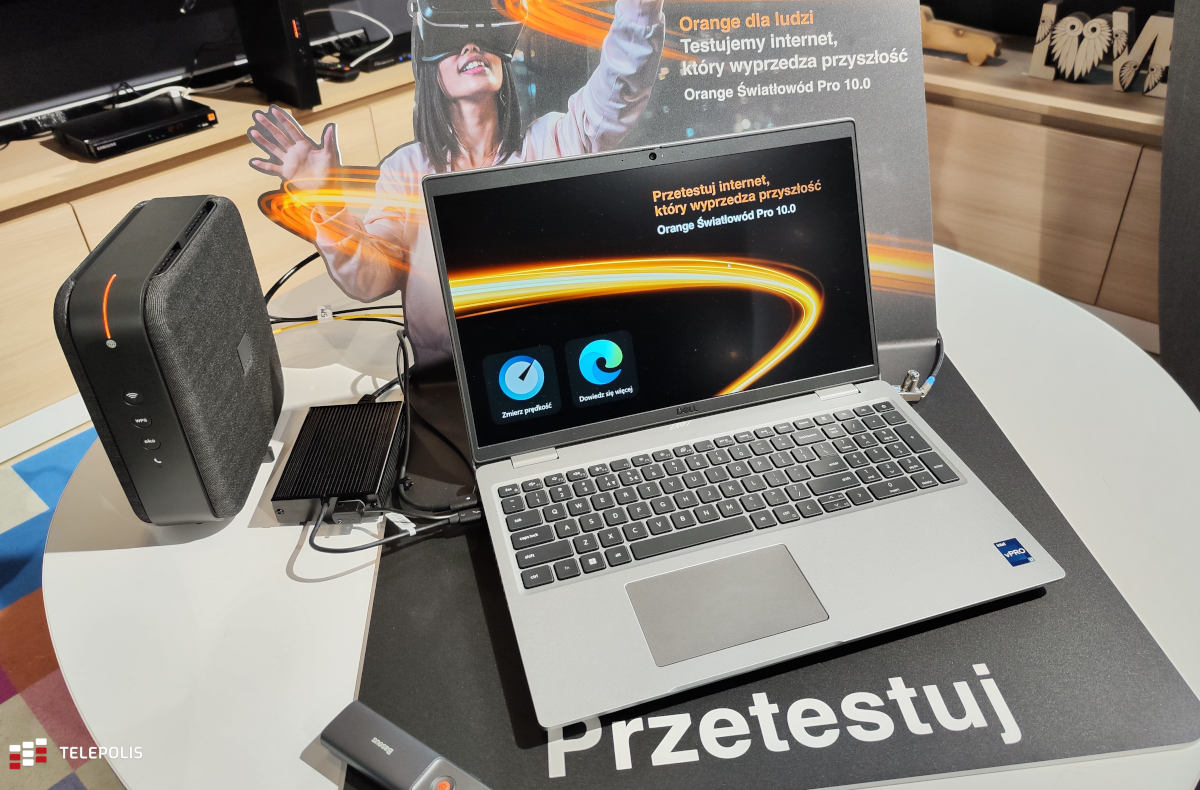 Orange przyspieszy do 10 Gb/s. Ruszają testy Światłowodu Pro 10.0