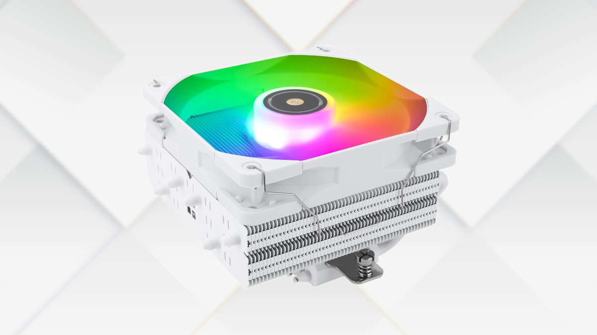 Thermalright kusi małym i białym chłodzeniem z ARGB LED