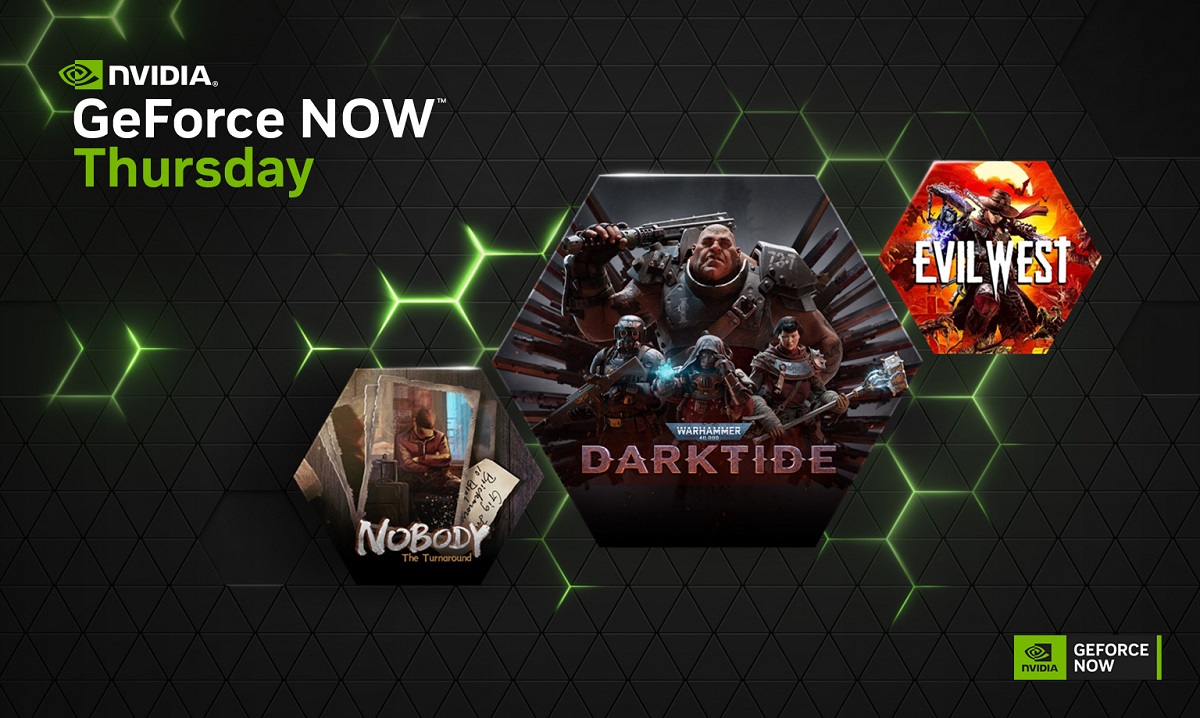 GeForce NOW - aż 26 nowych gier. W tym Darktide i Evil West