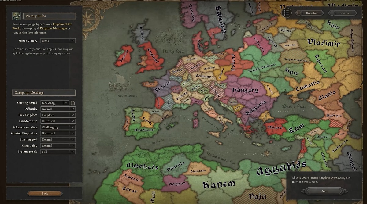 Knights of Honor II: Sovereign. Pokazano gameplay