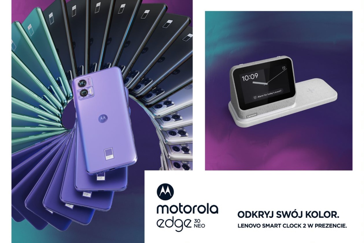 Kup Motorolę Edge 30 Neo w Play i zgarnij inteligentny prezent