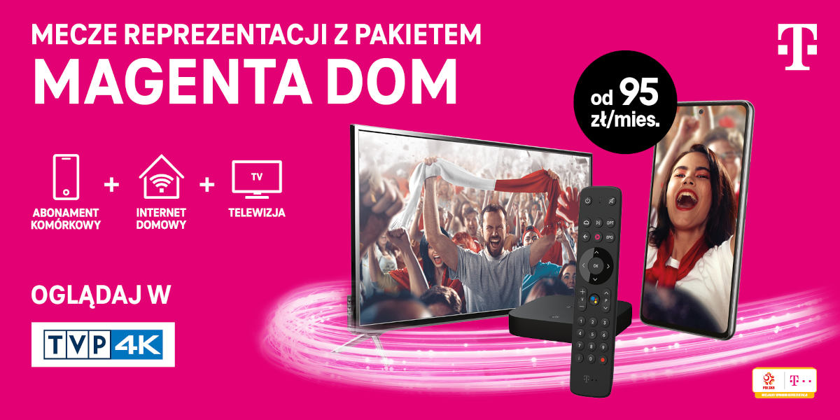 T-Mobile zaprasza do MagentaTV na oglądanie Mundialu w 4K