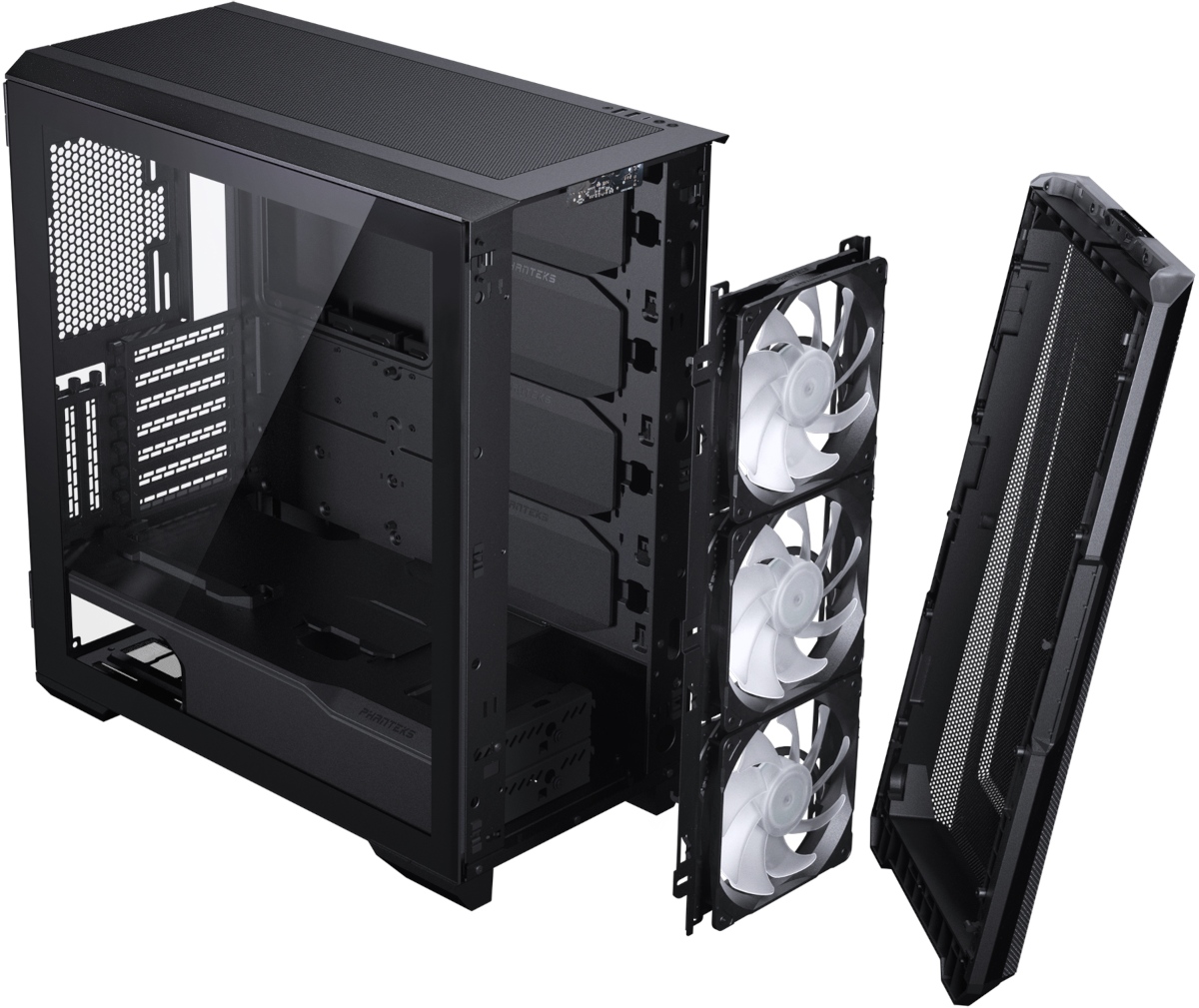 Phanteks Eclipse G500A, czyli przewiewnośc i niskie temperatury