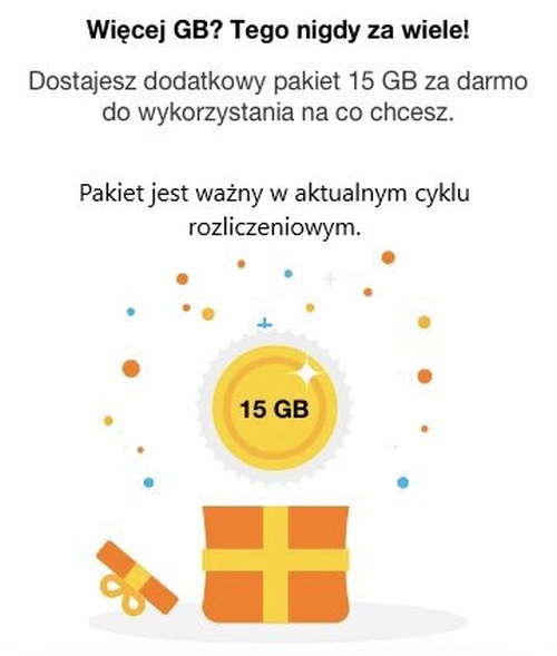 Orange rozdaje darmowe gigabajty. To nowy prezent z okazji środy