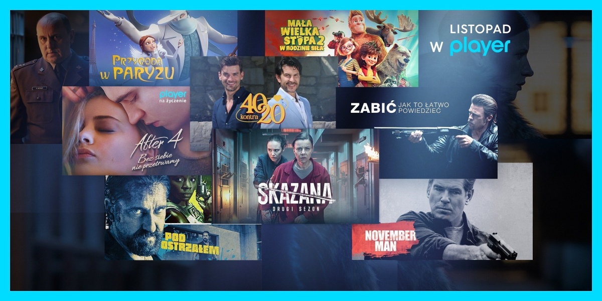 Listopad w Playerze. Długie jesienne wieczory nie muszą być nudne