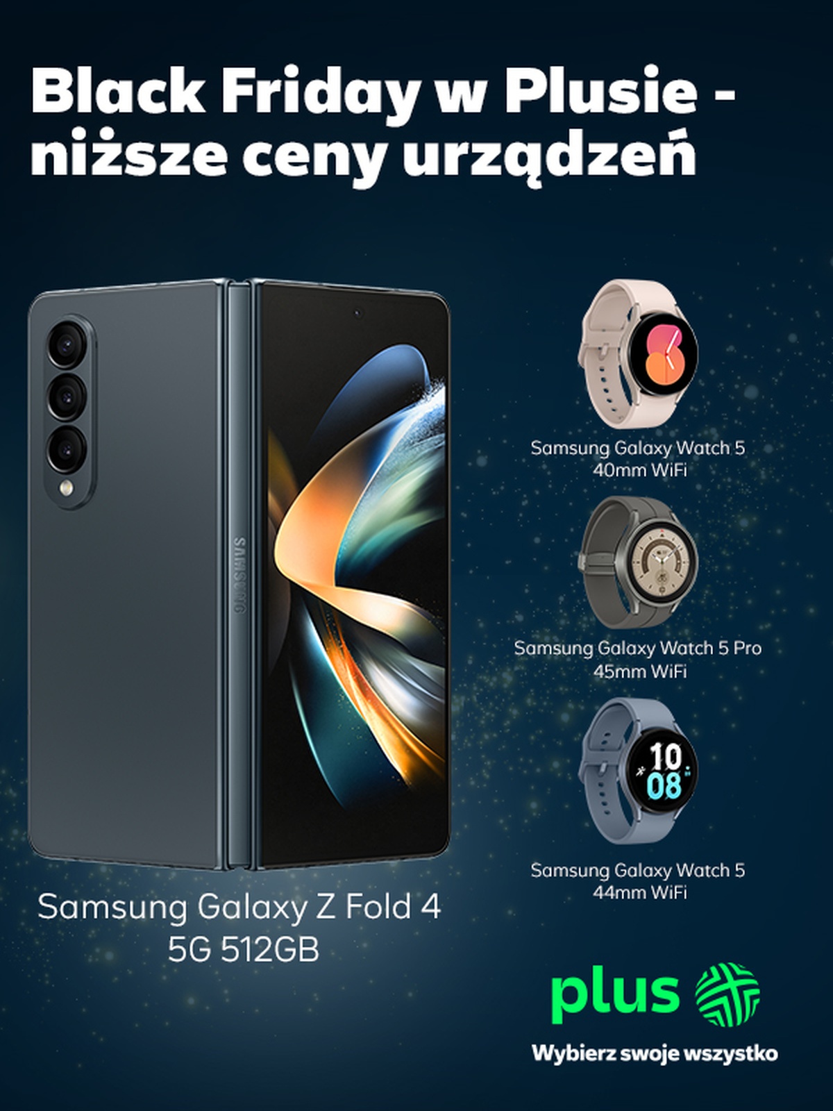 Black Friday w Plusie to niższe ceny urządzeń Samsung