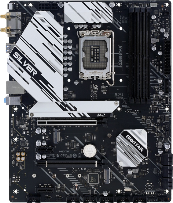 Biostar Z790A Silver to budżetowa płyta główna dla Intel Raptor Lake