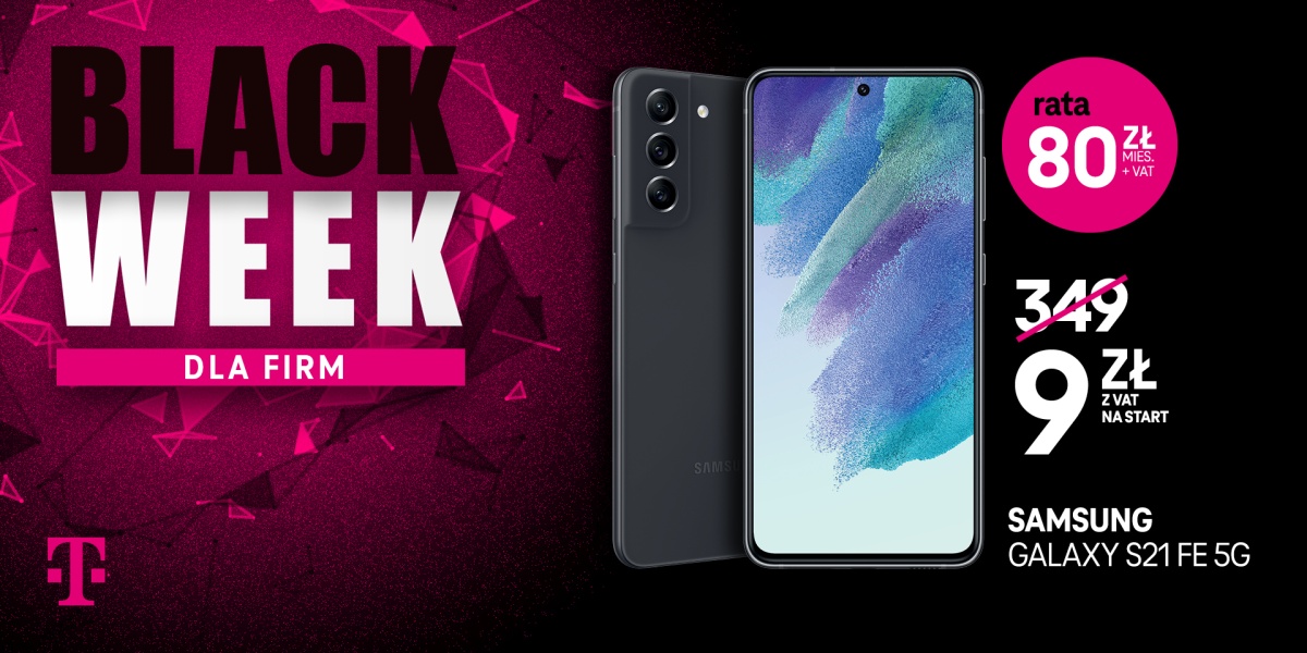 W T-Mobile rusza Black Week dla firm. Te urządzenia kupisz taniej