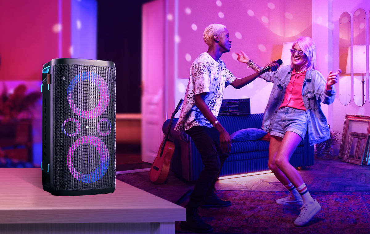Hisense przedstawia potężne głośniki imprezowe Party Rocker One