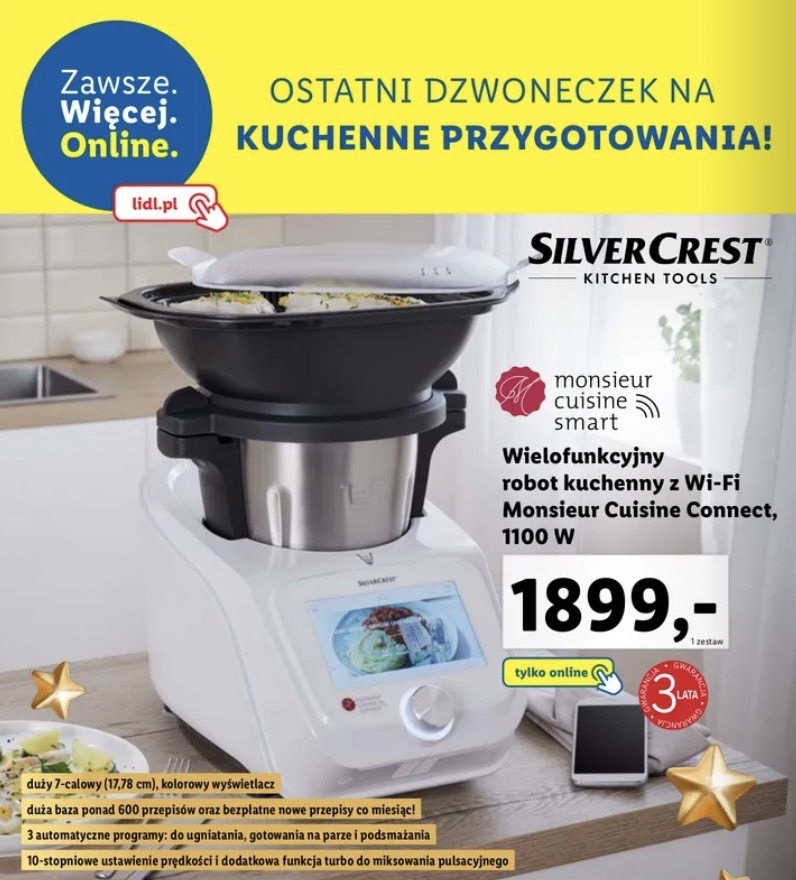 Lidl szaleje. Rywal Thermomixa jeszcze tańszy