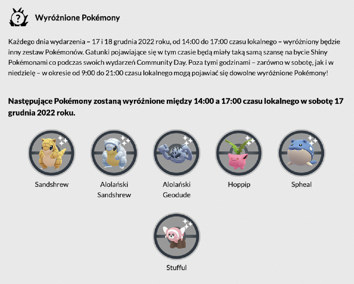 Podwójny dzień społeczności w Pokemon GO. Dużo bonusów do zgarnięcia