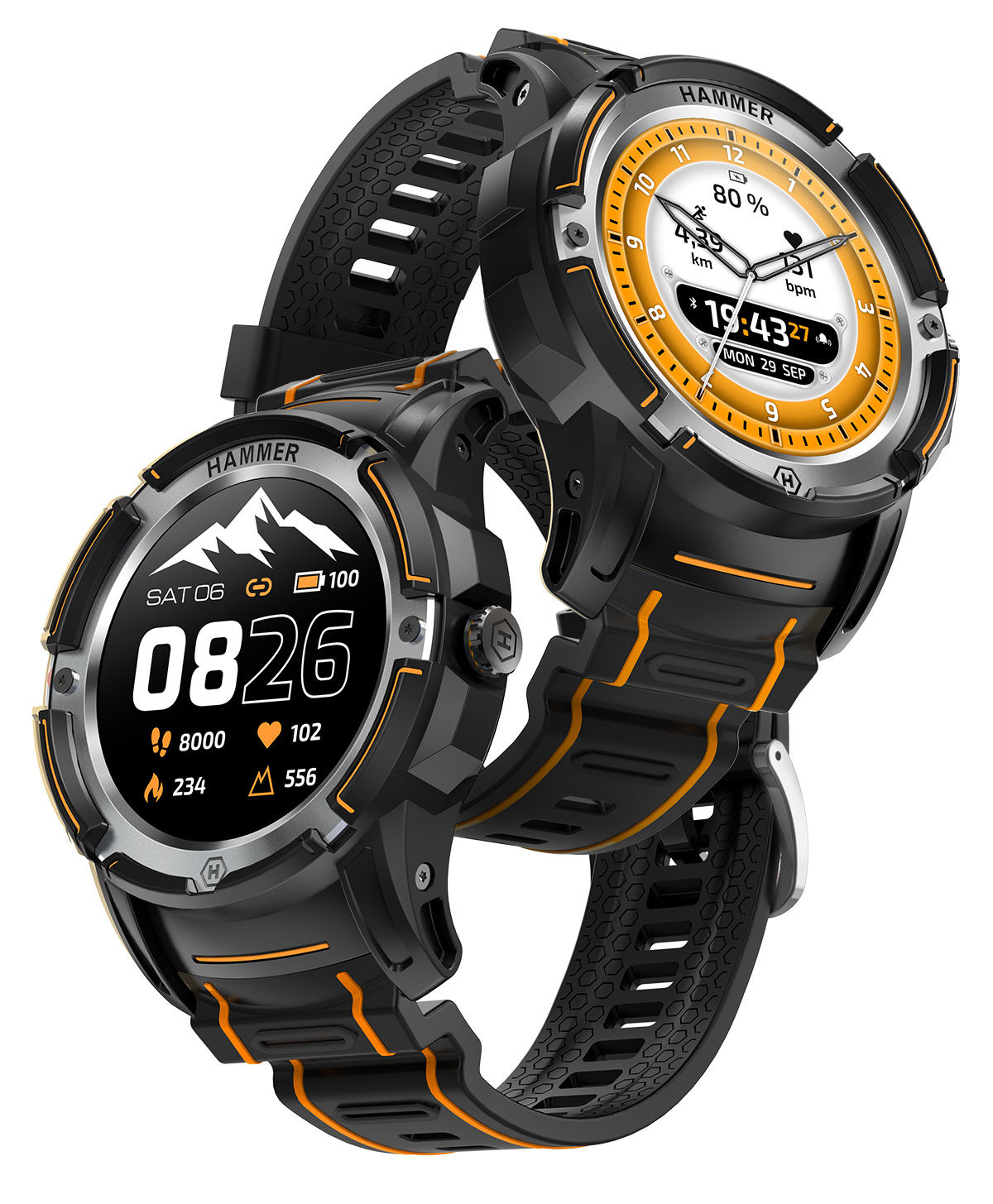 Wzmocniony Hammer Watch Plus z ekranem AMOLED w sprzedaży