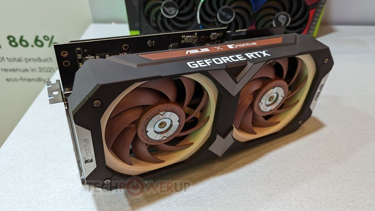 Noctua GeForce RTX 4080. Tak wygląda najcichsza karta graficzna