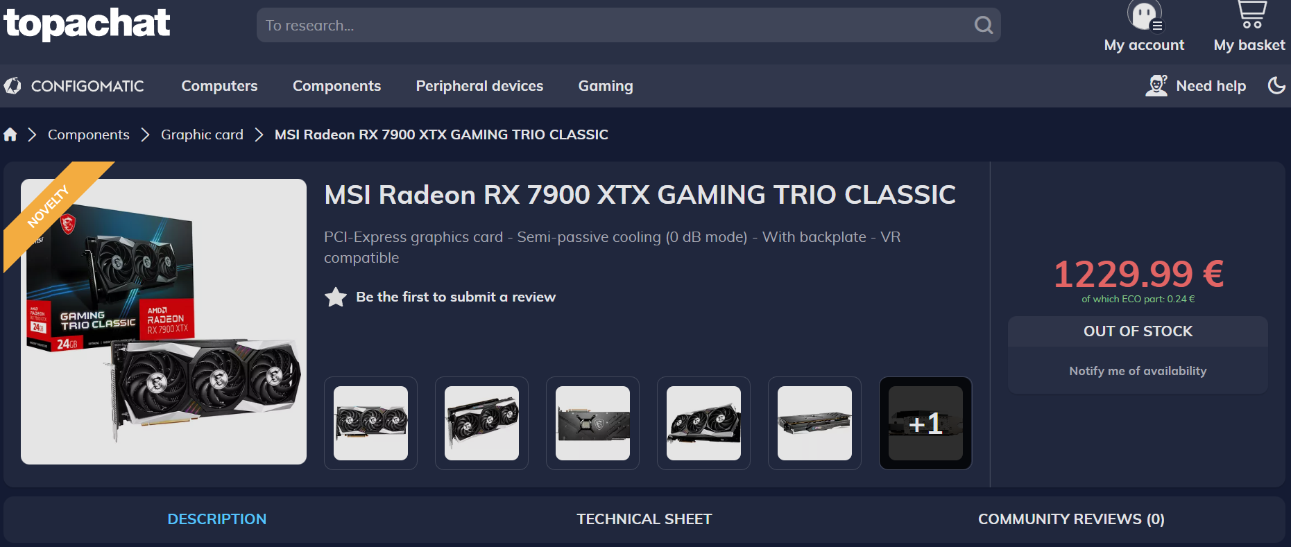 MSI prezentuje wreszcie swoje autorskie Radeony RX 7900 XT(X)