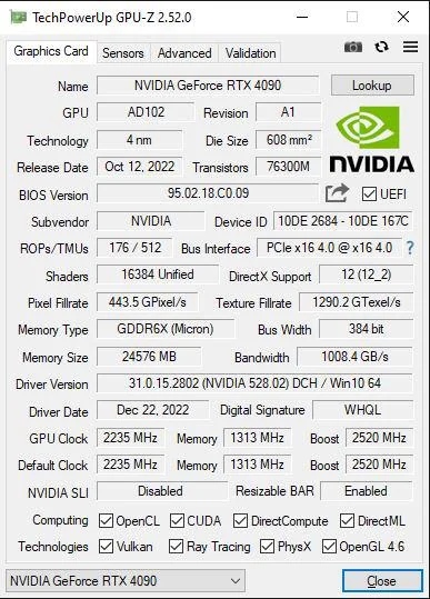 Mały, gorący i głośny. Tak prezentuje się wyjątkowy GeForce RTX 4090