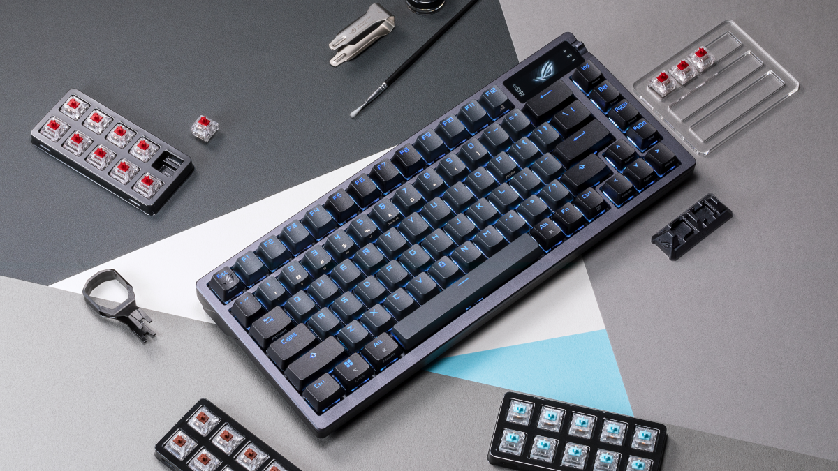 ASUS szykuje klawiaturę typu 75% dla największych wyjadaczy