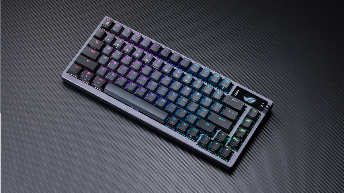 ASUS szykuje klawiaturę typu 75% dla największych wyjadaczy