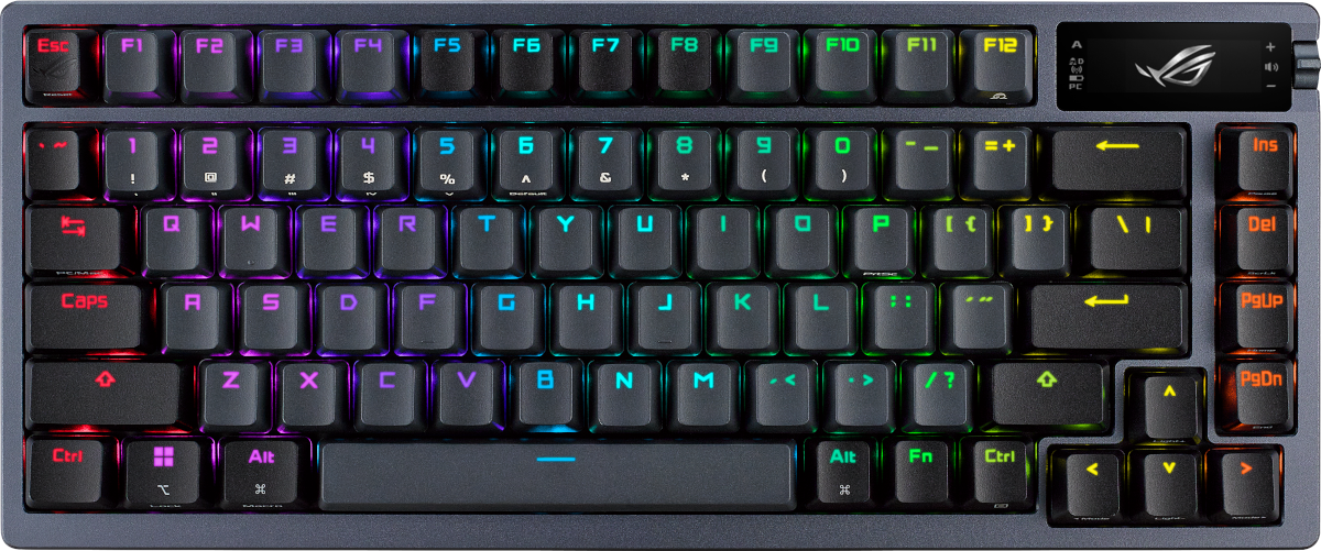 ASUS szykuje klawiaturę typu 75% dla największych wyjadaczy