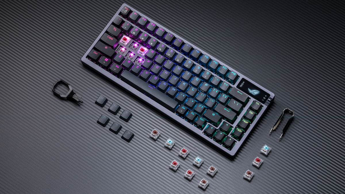ASUS szykuje klawiaturę typu 75% dla największych wyjadaczy