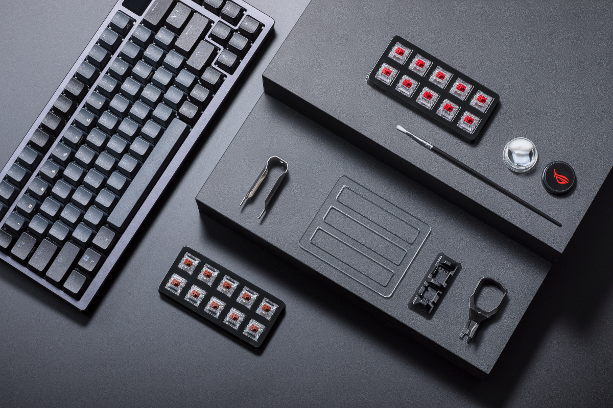 ASUS szykuje klawiaturę typu 75% dla największych wyjadaczy