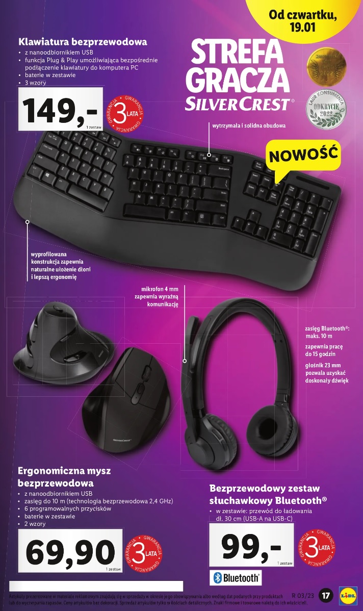 Lidl kokietuje graczy. W ofercie szeroka gama akcesoriów